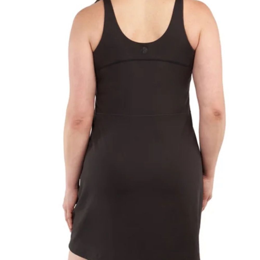 Classic Black Sleeveless A-Line Dress - Picture 2 of 10